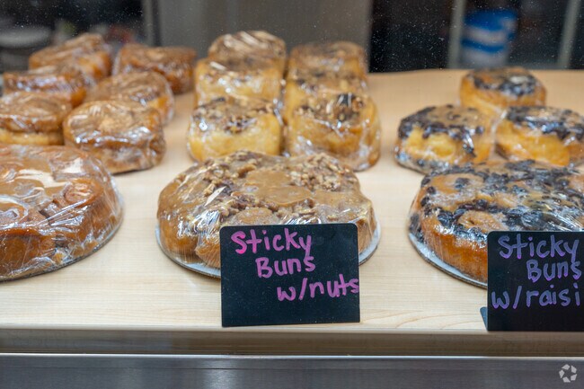 The sticky buns at Aunt Nannie's Bake Shop in Washington Township are popular among customers.