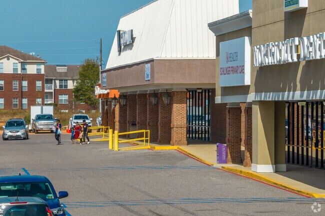Residents of Prospect head to Schillinger Square for some shopping.