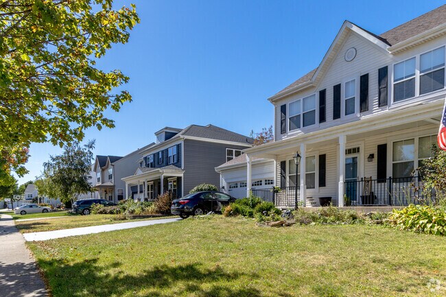 Mature trees provide shade for Cornerstone Lakes residents.