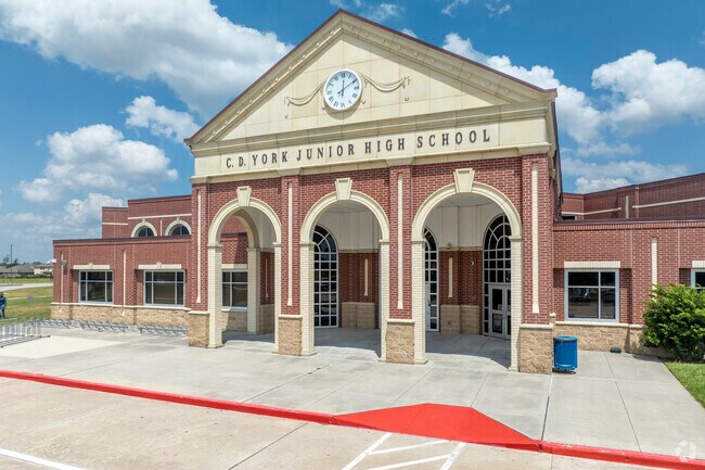 York J High near Legends Run offers a range of extracurricular activities for all interests.