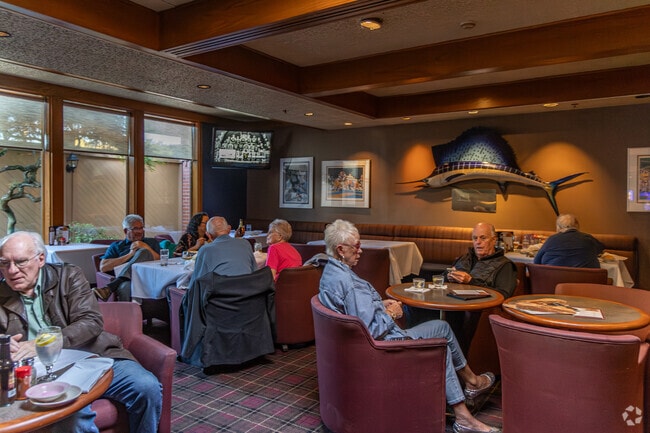 Hazelwood residents can enjoy a happy hour at Sayler's Lounge.