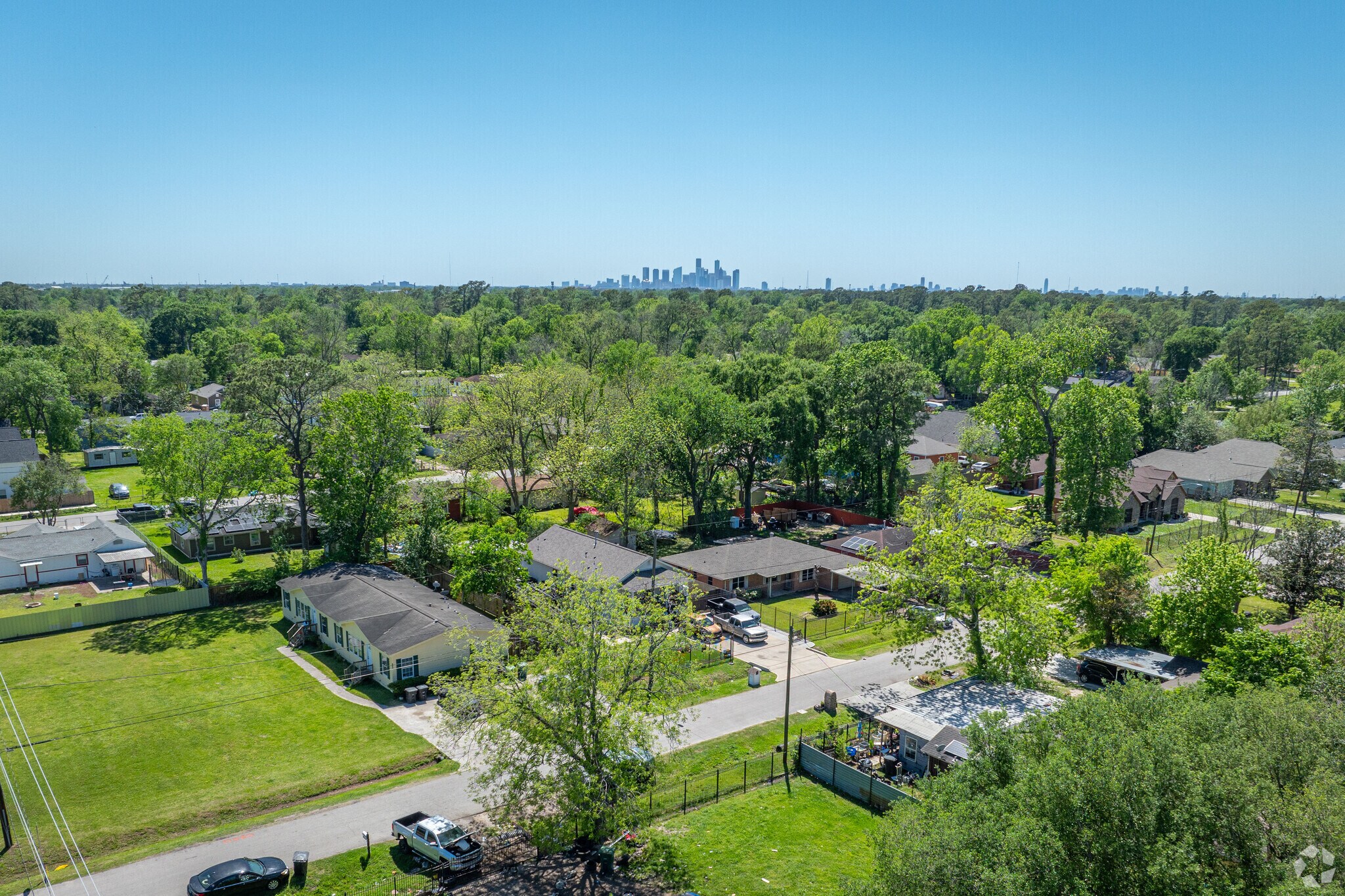 Trinity-Houston Gardens is less than 10 miles northeast of downtown Houston.