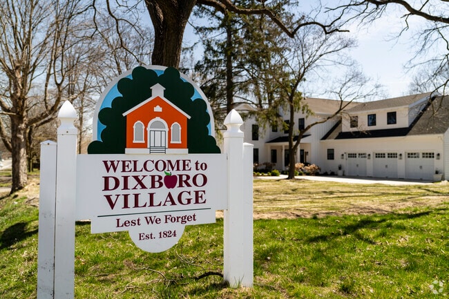 Welcome to Disboro Village in the Dixboro neighborhood.