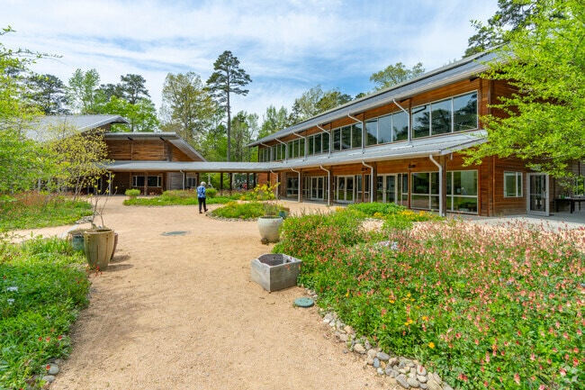 Kings Mill-Morgan Creek is a short drive from the beautiful North Carolina Botanical Gardens.