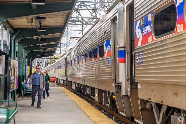 Get to Center City Philadelphia on Septa Regional Rail from Manayunk Station.