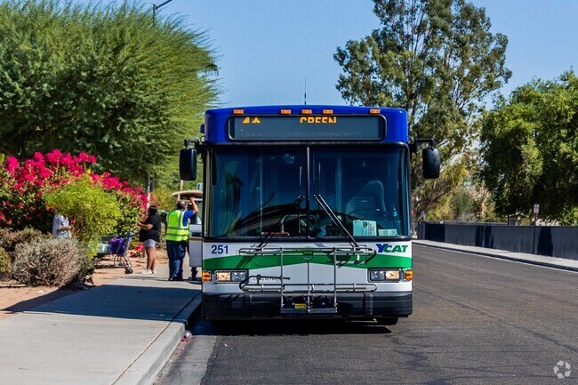 The Y Cat provides convenient transportation in Barkley Ranch
