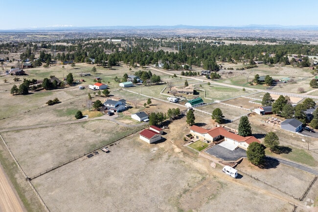 Ponderosa Hills residents enjoy acres of space on their property.