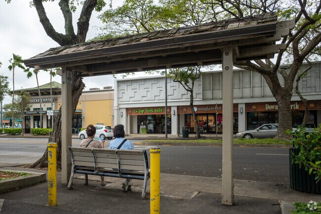 Public transportation in Kailua is on time and not as crowded as the Honolulu side.