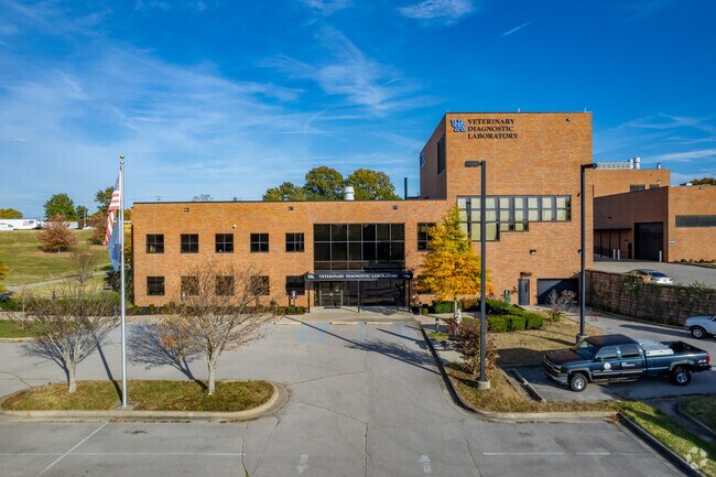The University of Kentucky's Veterinary school is in Highlands neighborhood.