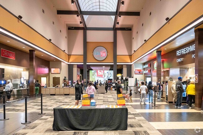 The Marcus Cinema near the Country Aire area is the favorite movie location for the community.