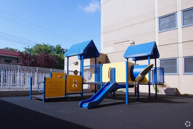 Kids love the playground at PS 41 Francis White.