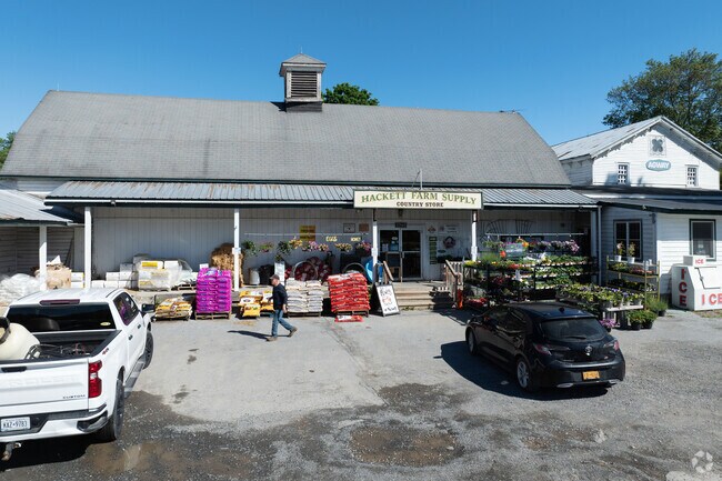 Hackett Farm Supply is Clinton Town’s summer hub for feed, farming, and farmers' markets.