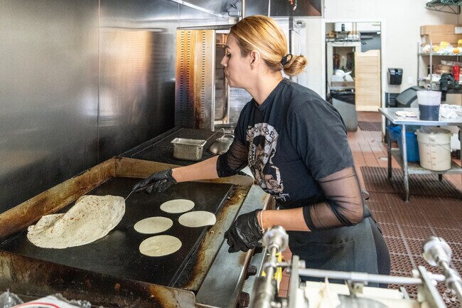 Enjoy warm, freshly made tortillas at El Cerrito Taqueria in Las Positas.