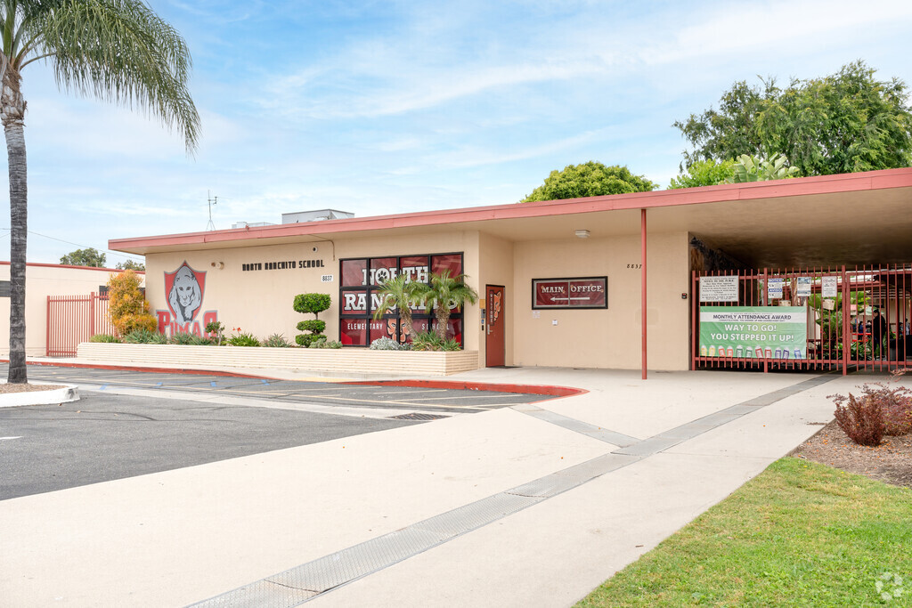 The entrance to North Ranchito Elementary School in the city of Pico Rivera.