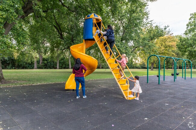There are a number of playgrounds for the kids to play at Riverfront Sports Park.