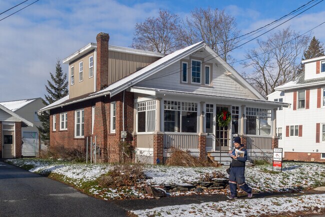 This Bungalow style home is nestled in Westbrook.