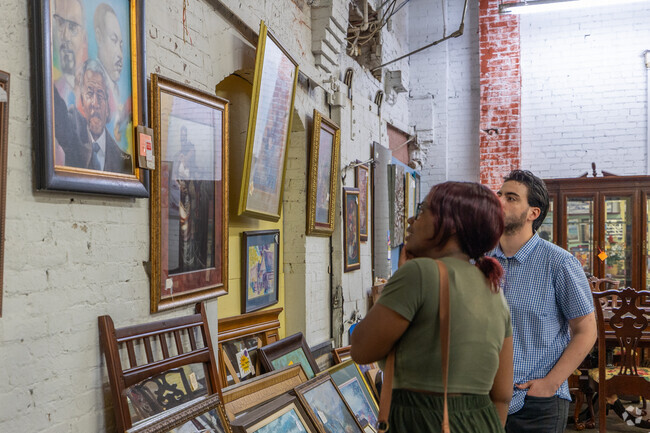 Joeys Thrift Mall has lots of gently used items from furniture to artwork.