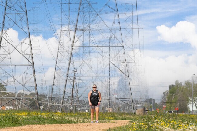 Enjoy a leisurely jog along Meadows Place Jogging Trail.