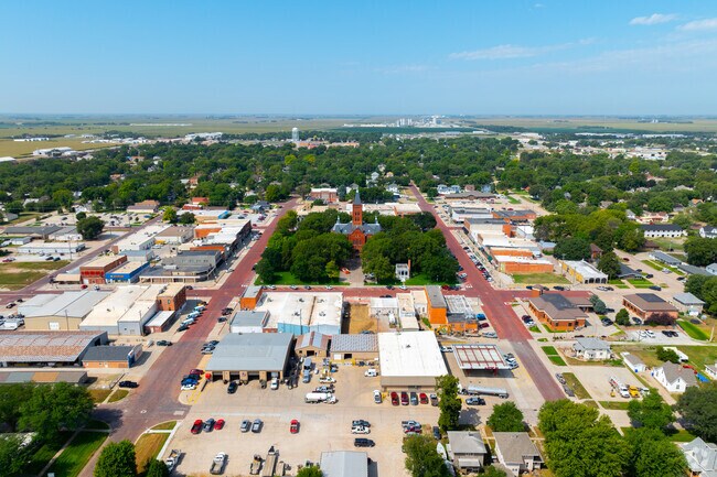 Central Park Square anchors the historic downtown.
