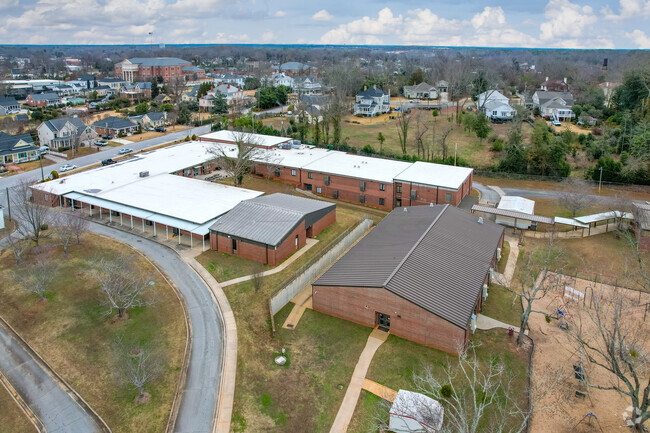 Atkinson Elementary School is located at 14 Nimmons St, Newnan, GA 30263.