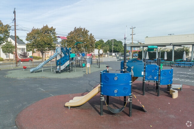 There are new play structures at Maya Lin Elementary School in Alameda.