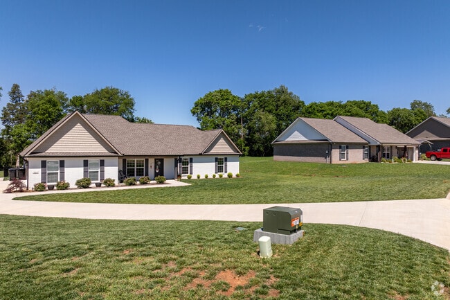 New ranch-style homes are becoming popular in Lanier.