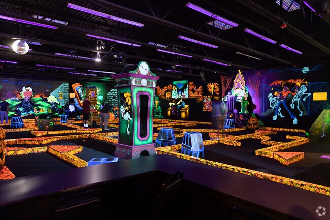 Monster Golf in Heritage Greens is a great spot for birthday parties.