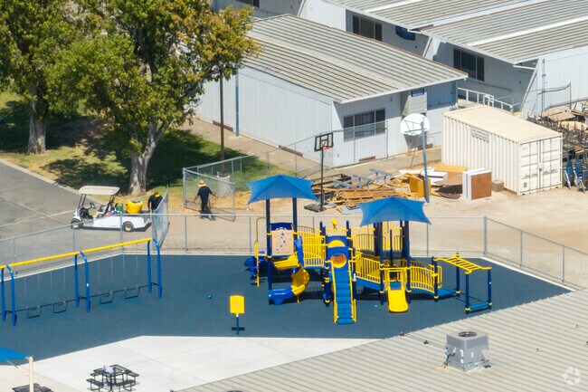 The playground at Planada Elementary School in Planada.
