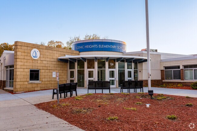 Scenic Heights Elementary School in Minnetonka serves students in grades K-5.
