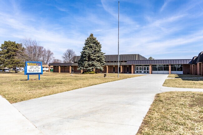 The student population of Edison Elementary School is 377.