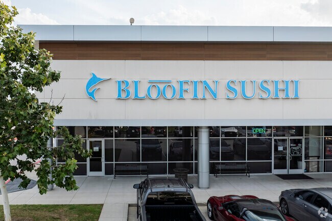 Blōōfin Sushi is a favorite spot to grab an authentic Japanese plate of sushi in Klein Crossing.