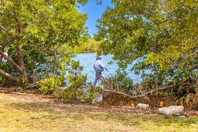 Residents can catch fish in Florida City, FL.