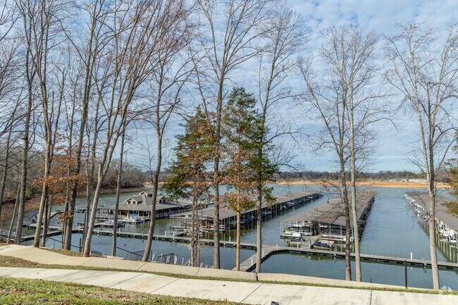Locals can store their boats at Twin Creeks Marina & Resort in Winchester.