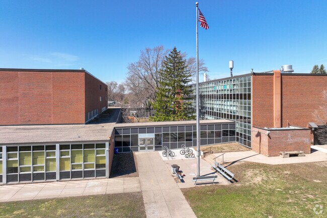 Northeast Middle School fosters lifelong learning near Elliot Park.
