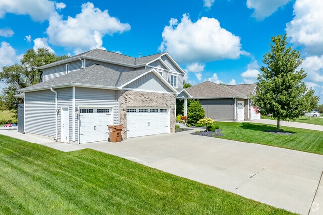Ashland residents enjoy their three-car garages.