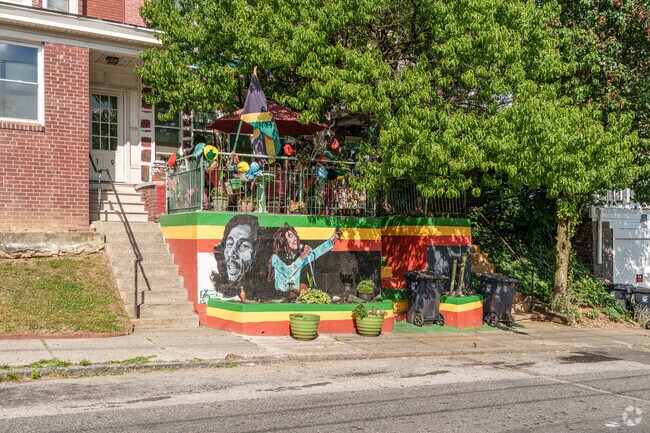 Bob Marley was one of Brandywine Village's more well-known residents.