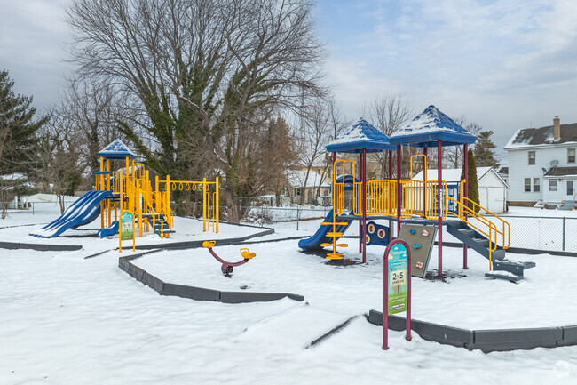 Students at Galena Elementary School can enjoy recess on the playground.