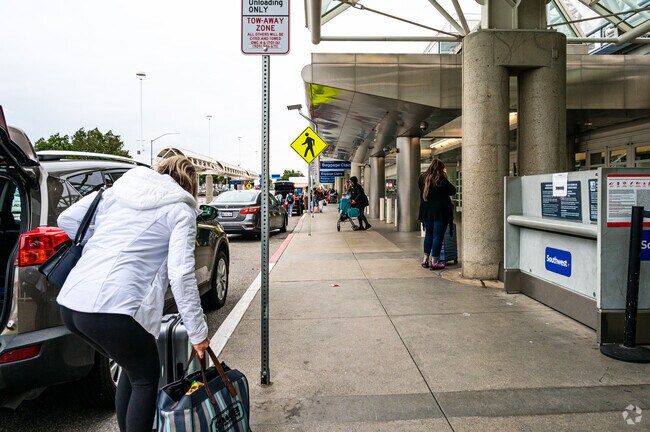 Just a short drive West from Bloomington is Ontario International Airport.