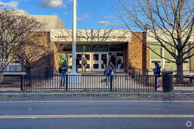 Front of Tubman Elementary School