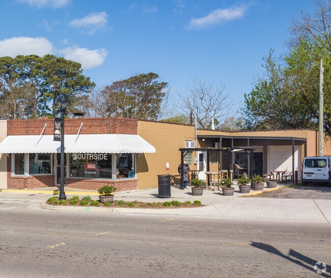 Visit for a favorite haunt for classic pulled pork sandwiches.