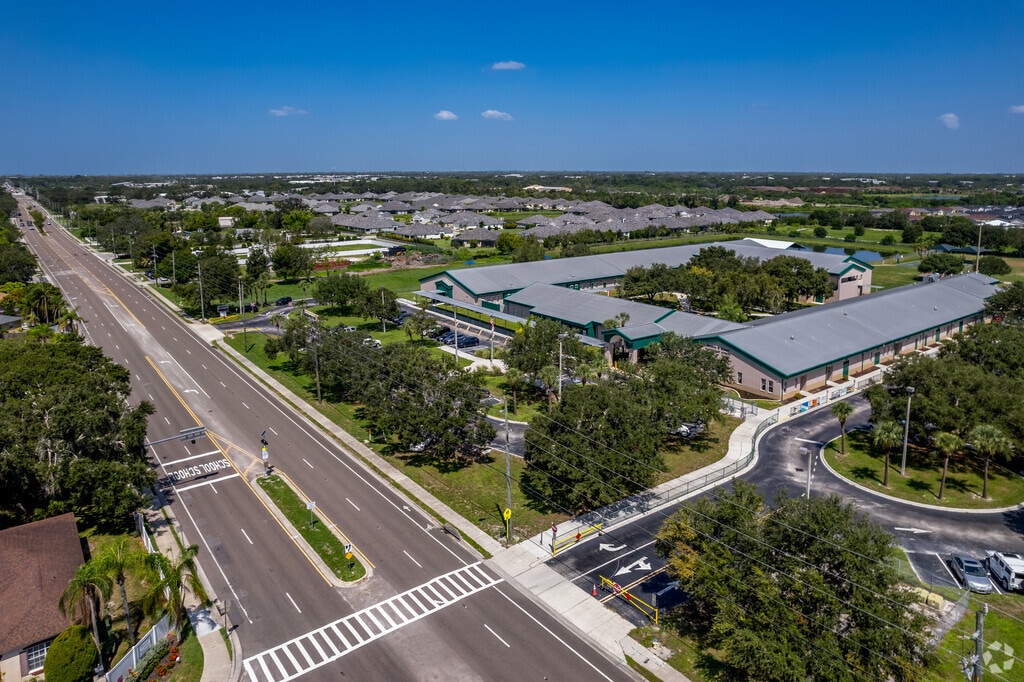 Kinnan Elementary School Aerial