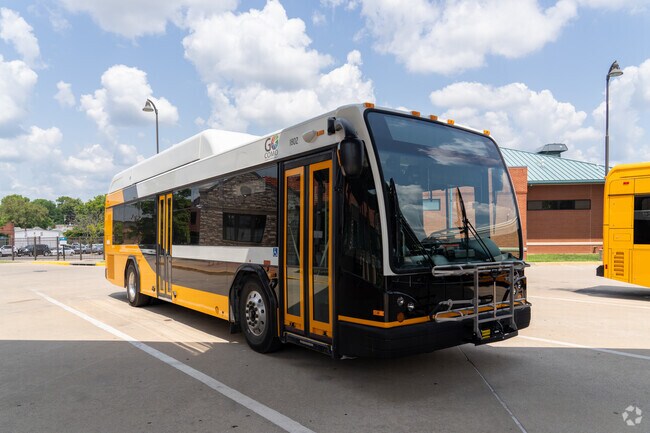 Use the Go CoMo bus system to go to and from Shepard Boulevard.