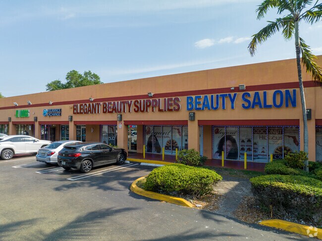 A local beauty supply store serves Sunny Acres residents.