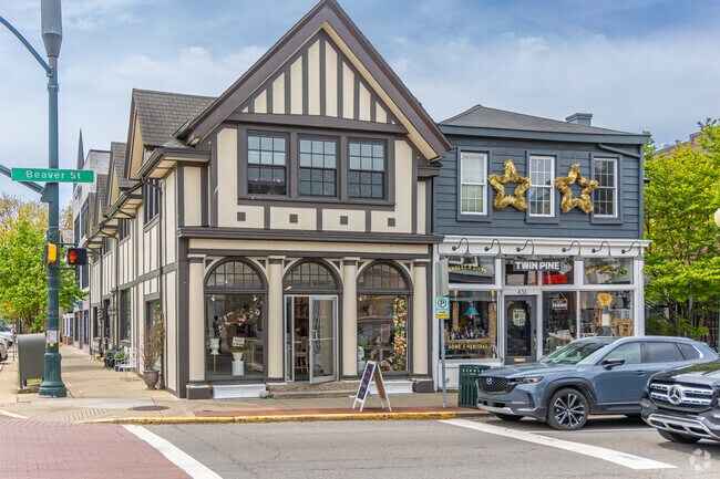 The shop near Aleppo Township are walkable and include many small businesses.