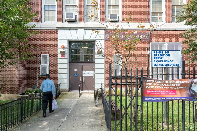 Kids will enjoy learning in the inspiring atmosphere of PS 95 Sheila Mencher.