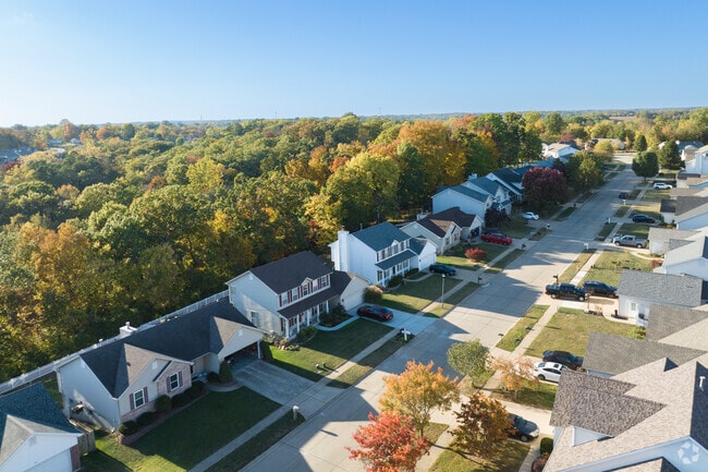 Fenton street is quiet with the onset of autumn.