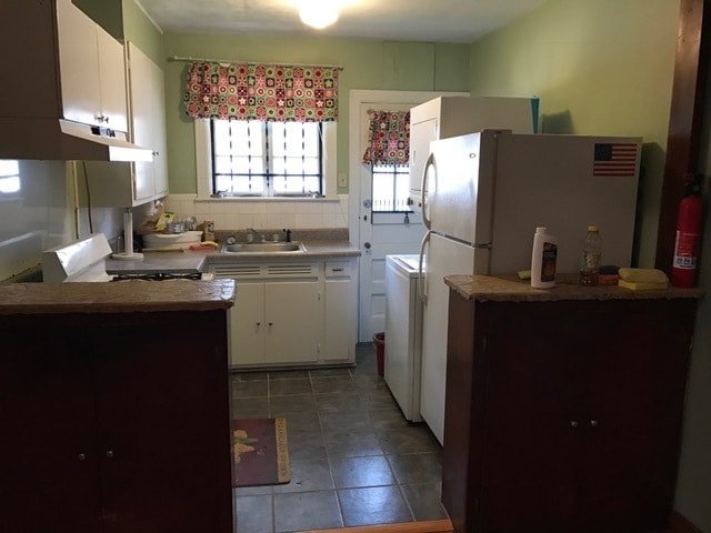 Kitchen from dining area