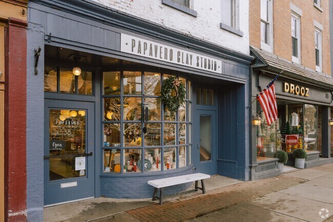 There are plenty of stores in the village of Skaneateles.