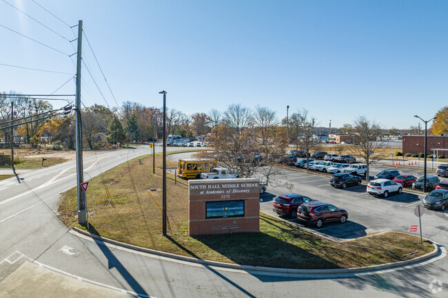 Test scores at South Hall Middle School are above state average according to Great Schools.