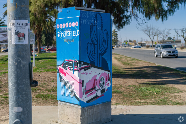 Lakeview has one of the specially painted electrical panels.
